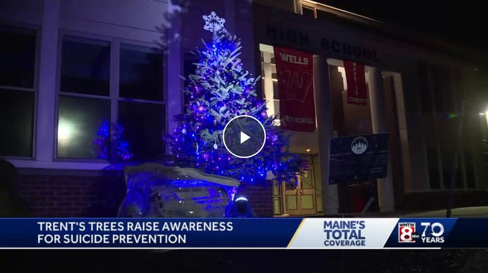 Trent's Trees Raise Awareness for Suicide Prevention