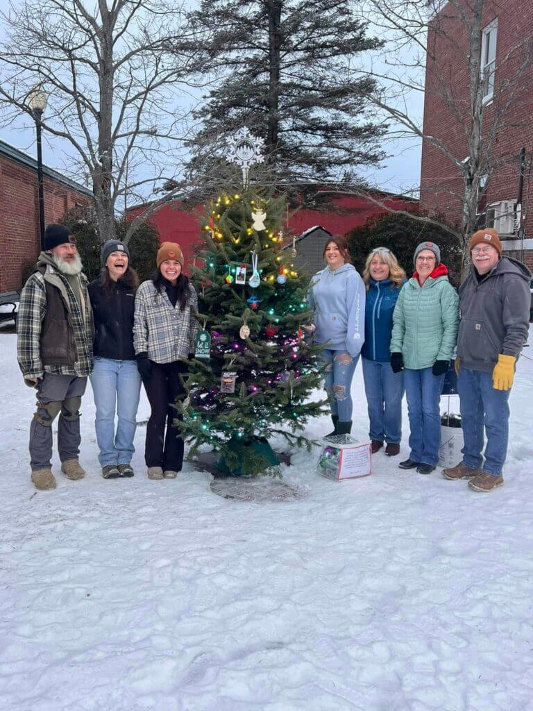 Trent's tree with the Milly Family